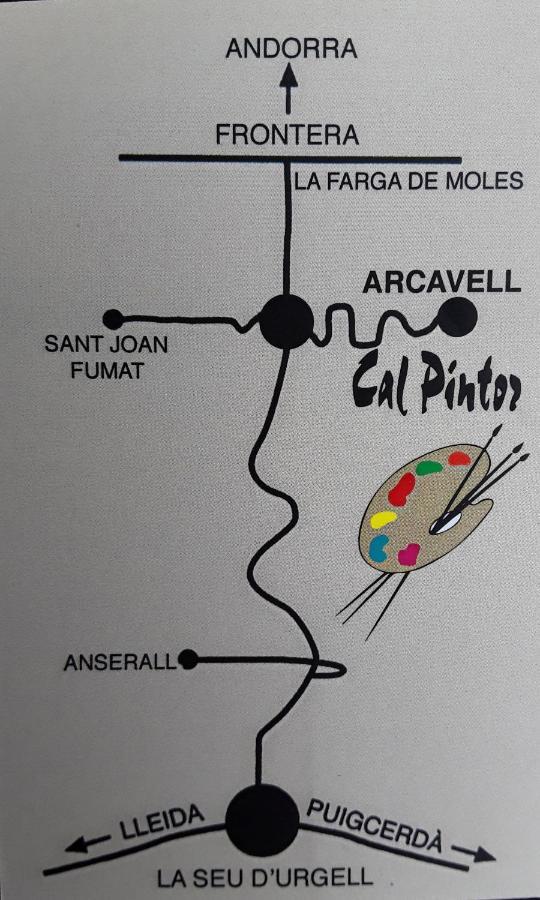 Cal Pintor Arcavell Exterior photo